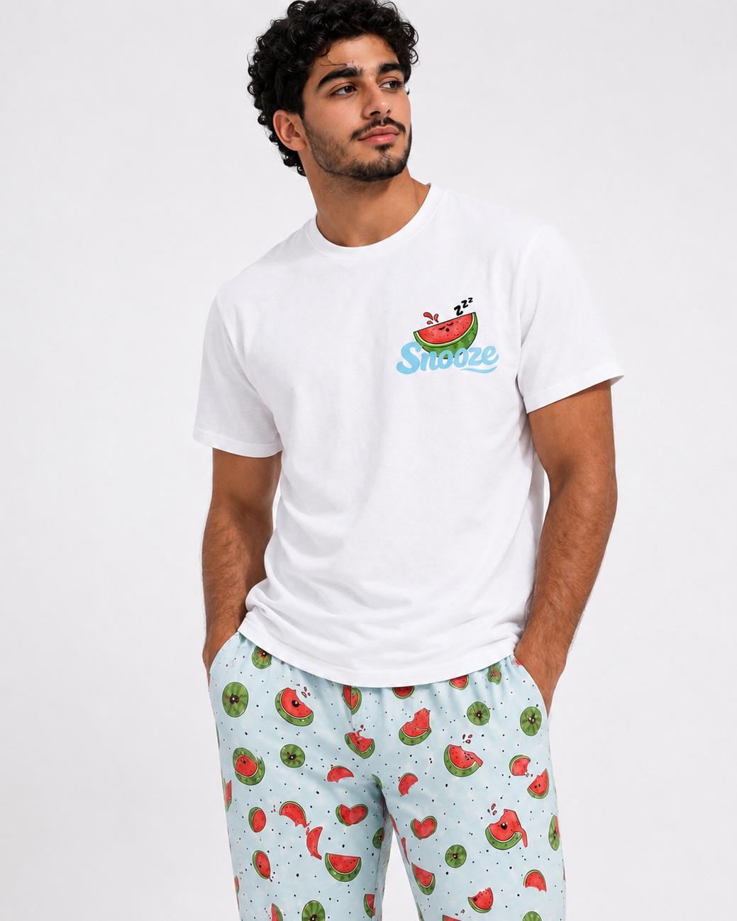 Watermelon Pajama Set – Tee & Pants