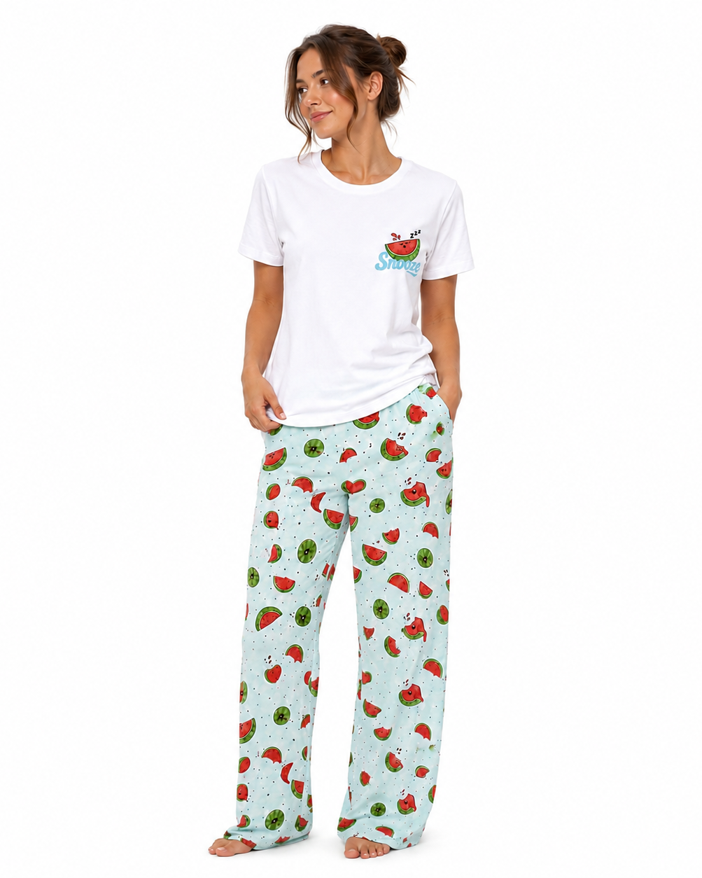 Watermelon Pajama Set – Tee & Pants