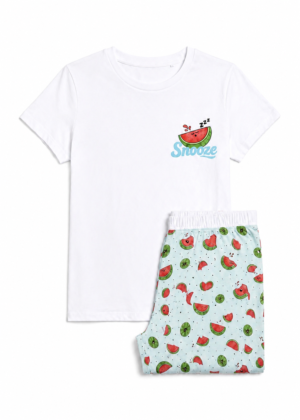 Watermelon Pajama Set – Tee & Pants