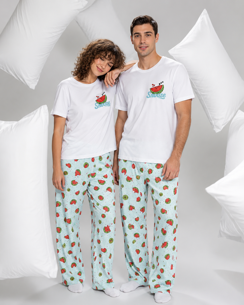 Watermelon Pajama Set – Tee & Pants